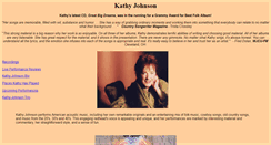 Desktop Screenshot of kathysongs.com